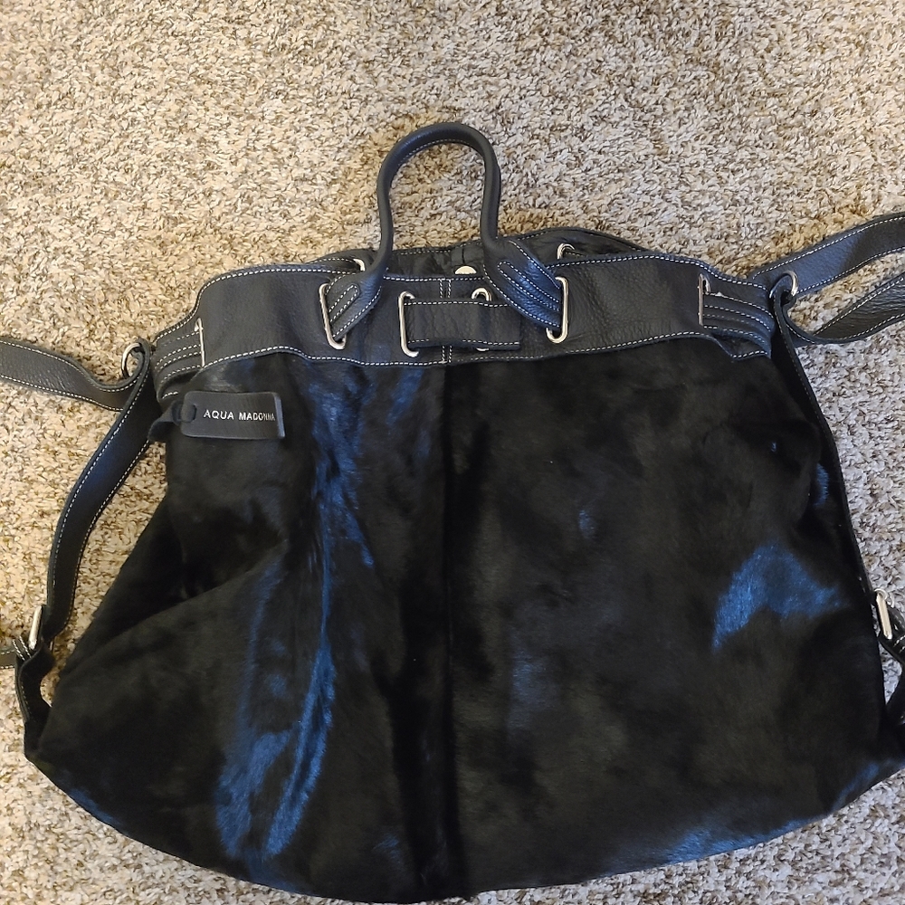 Aqua Madonna purse